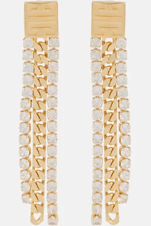 Givenchy 4G Crystal drop earrings