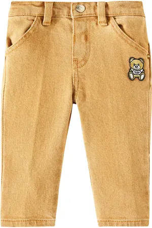 Moschino Baby Teddy Bear cotton pants