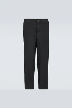 Comme des Garçons Mid-rise cropped pants