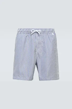 Loro Piana Bay striped swim trunks
