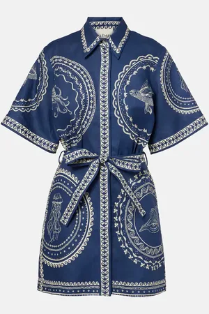 ALÉMAIS Oceane linen minidress