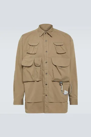 and wander Cotton-blend field jacket