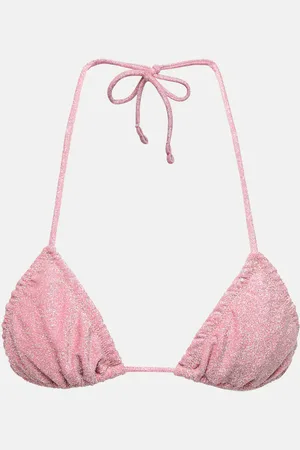 Reina Olga Guia LurexÂ® triangle bikini top