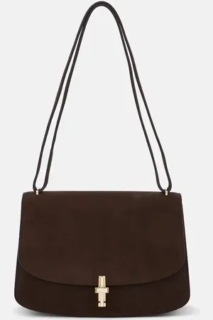The Row Sofia 10 leather shoulder bag