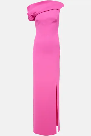 Safiyaa Dara crepe gown