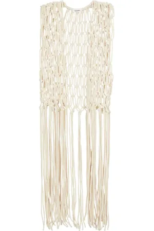 Nanushka Thuza macrame vest