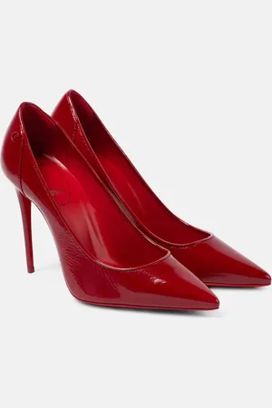 Christian Louboutin Sporty Kate 100 patent leather pumps