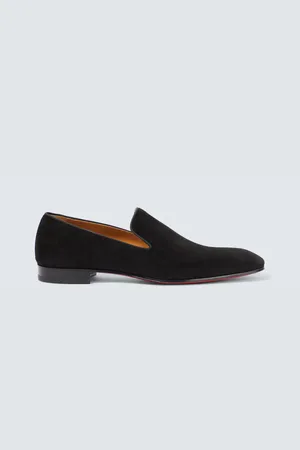 Christian Louboutin Dandelion suede loafers