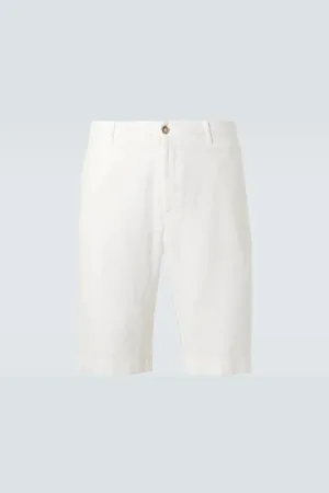 FEDELI Linen Bermuda shorts