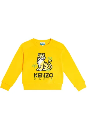Kenzo Logo printed cotton sweatshirt