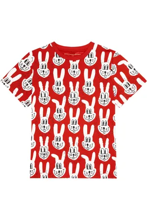 Stella McCartney Printed cotton-jersey T-shirt