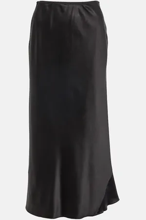 Dorothee Schumacher Sense of Shine silk-blend midi skirt