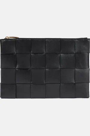 Bottega Veneta Intreccio leather pouch