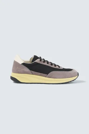 COMMON PROJECTS Track Classic suede-trimmed sneakers