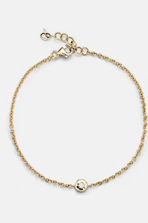 Octavia Elizabeth Nesting Gem 18kt gold bracelet with diamond