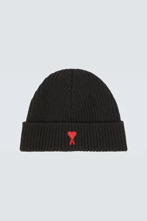 Ami Ami De Cour ribbed-knit wool beanie