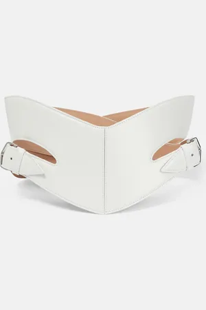 Alaïa Cut-out leather belt