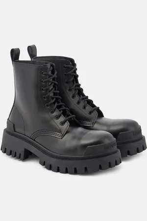Balenciaga Strike leather ankle boots