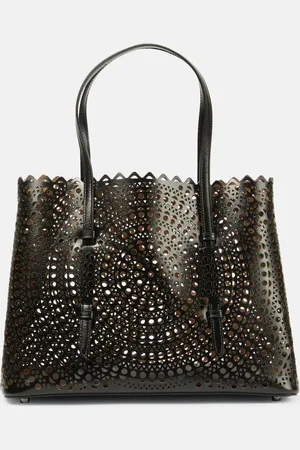 Alaïa Le Mina 32 New Vienne leather tote bag