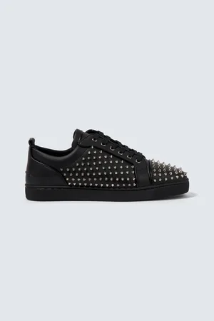 Christian Louboutin Louis Spikes Junior leather sneakers