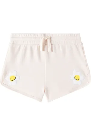 Stella McCartney Patch-applique cotton jersey shorts