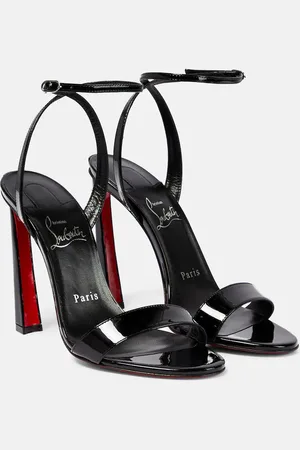 Christian Louboutin Condorapik Queen 100 leather sandals