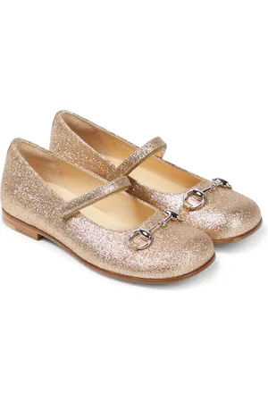 Gucci Horsebit glitter ballet flats
