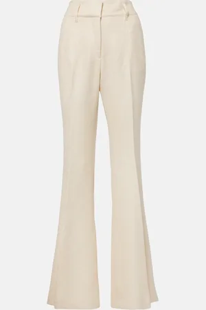 GABRIELA HEARST Rhein silk and wool flared pants