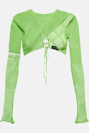 Roberta Einer Loona cotton crop top