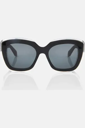 Alaïa Logo square sunglasses