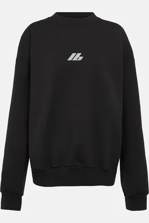 Balenciaga Crewneck cotton jersey sweatshirt