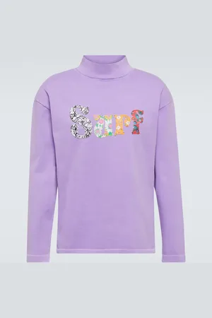 ERL Applique cotton jersey sweatshirt