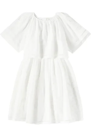 Chloé Broderie anglaise cotton dress