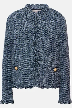 VALENTINO Tweed denim jacket