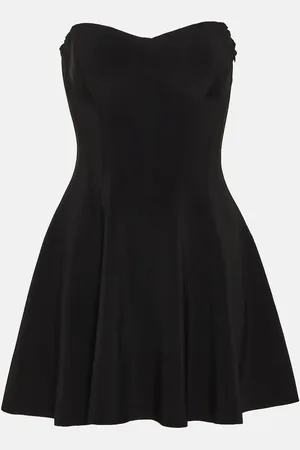 Norma Kamali Grace strapless minidress