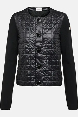 Moncler Padded wool cardigan