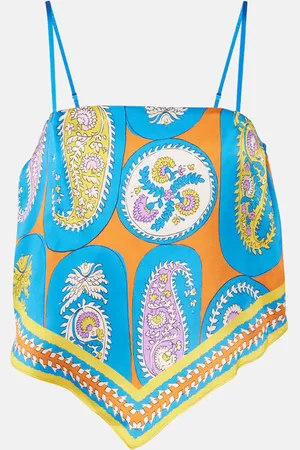 ALÉMAIS AlÃ©mais Flores printed top