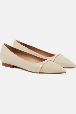 MALONE SOULIERS Jhene leather ballet flats