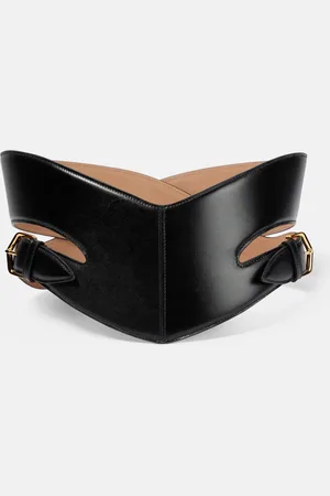 Alaïa Cut-out leather belt