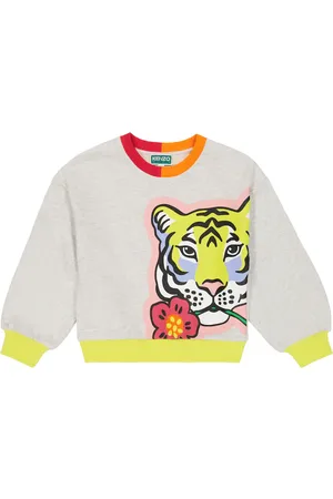 Kenzo Printed cotton fleece sweatshirt