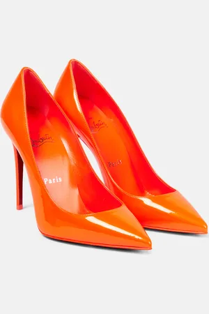 Christian Louboutin Kate 100 patent leather pumps