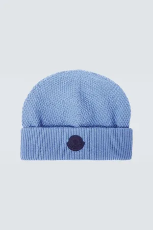 Moncler Logo virgin wool beanie