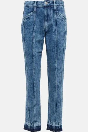 Marant Etoile Sulanoa mid-rise slim jeans