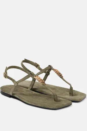 Dorothee Schumacher Suede Sensation suede thong sandals