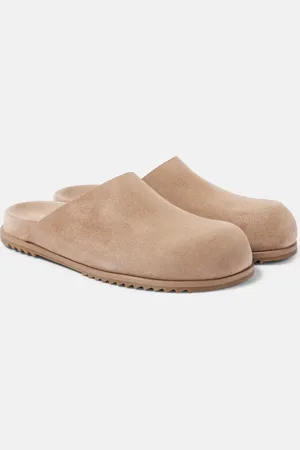 Rick Owens Granola suede mules