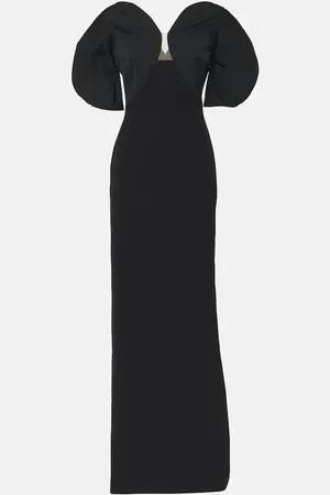 Safiyaa Karla crepe gown