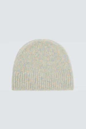 DRIES VAN NOTEN Melange alpaca-blend beanie