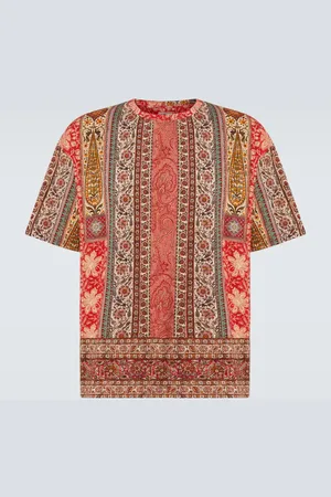 Etro Soho printed cotton bowling shirt