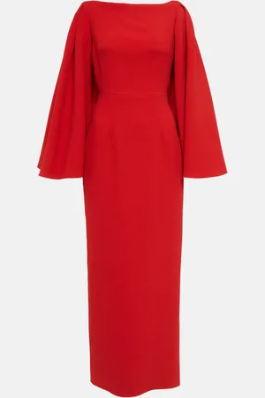 EMILIA WICKSTEAD Niesha crepe midi dress