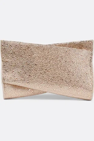 Christian Louboutin Loubitwist Small embellished clutch